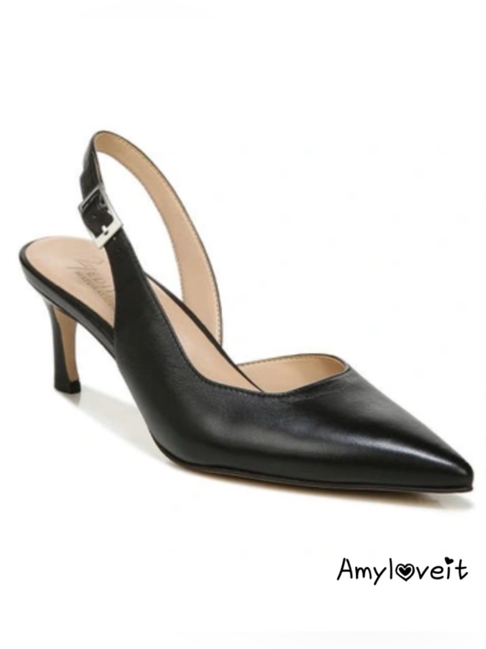 27 EDIT Naturalizer Felicia Slingback Heels New #98